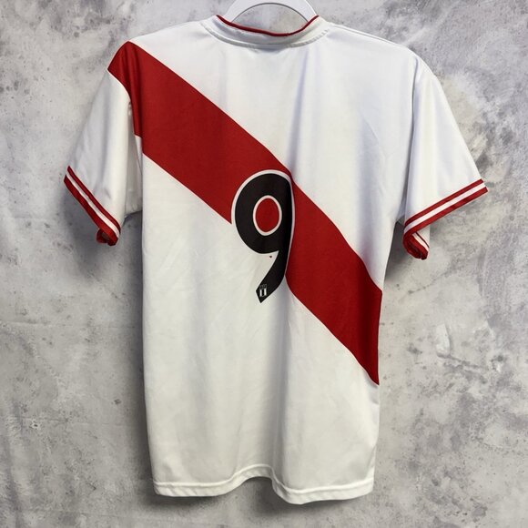 Peru FPF Umbro Soccer Jersey Mens Small White - Picture 2 of 15
